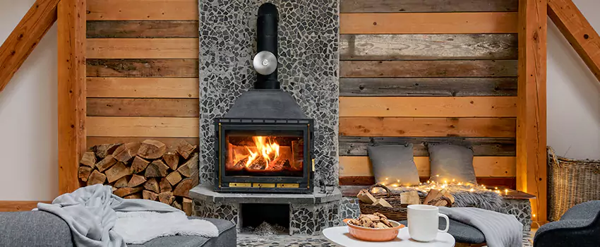 Thelin Hearth Products Direct Vent Gas Stove Fireplace Inspection in Cheyenne, Wyoming